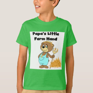 Peu de T-shirts et cadeaux de main de la ferme du