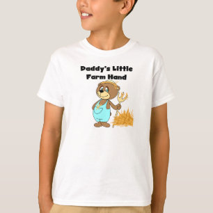 Peu de T-shirts et cadeaux de main de la ferme du