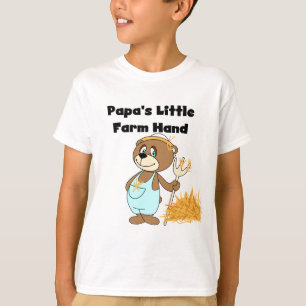 Peu de T-shirts et cadeaux de main de la ferme du