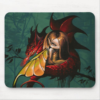 "Peu de" tapis de souris féerique léger de dragon