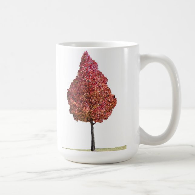 Peu de tasse rouge d'arbre (Droite)