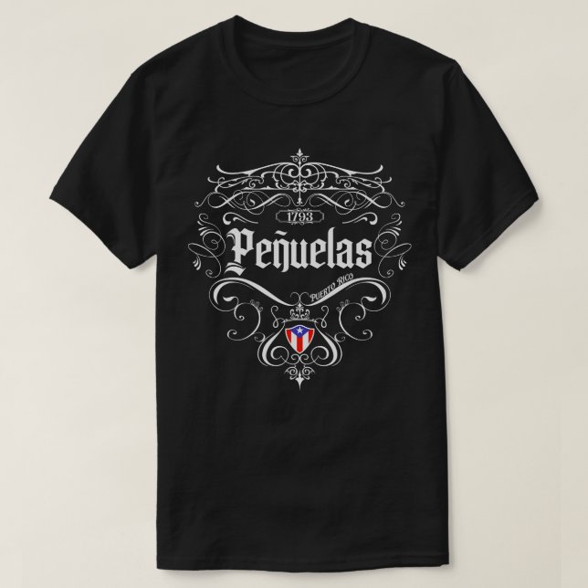 Peuelas Vintage design 1 T-Shirt (Design Front)