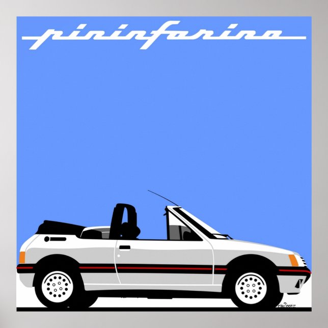 Peugeot 205 CTI Poster (Front)