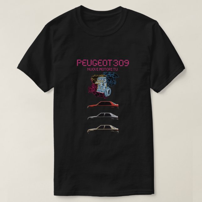 PEUGEOT 309 T-Shirt (Design Front)