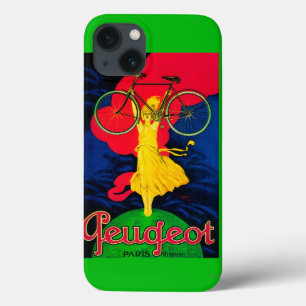 Peugeot Bicycle Vintage PosterEurope iPhone 13 Case