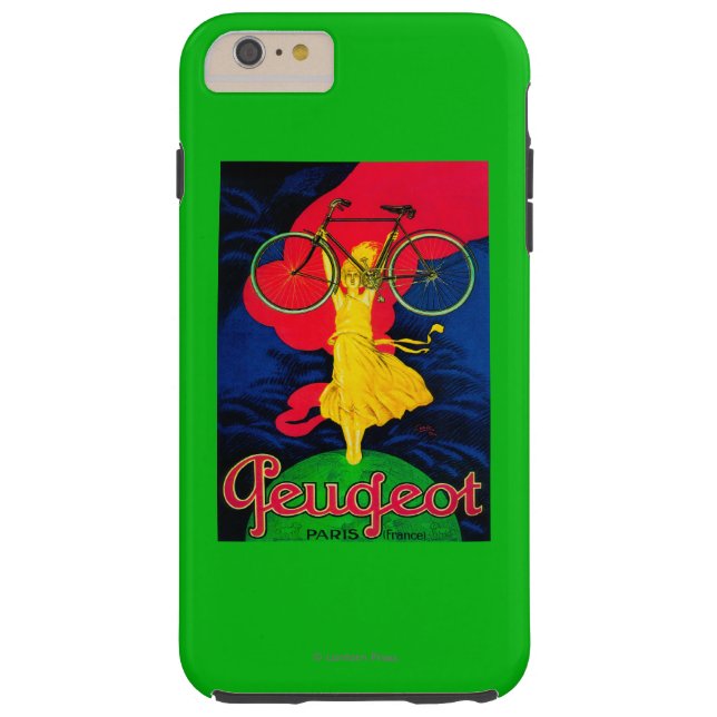 Peugeot Bicycle Vintage PosterEurope Case-Mate iPhone Case (Back)