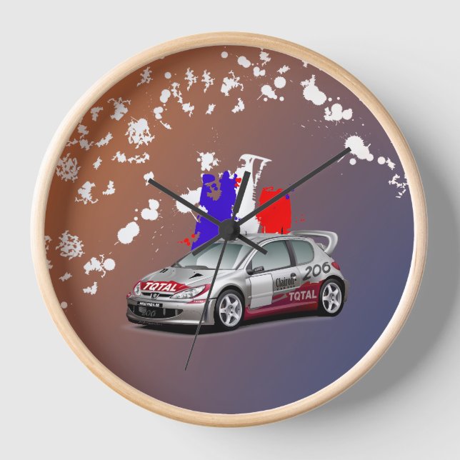 Peugeot sport clock (Front)