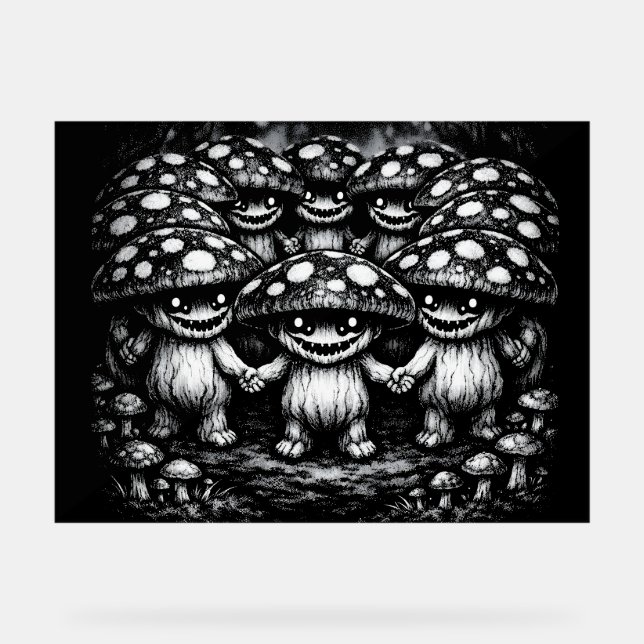 Peuple Champignon •  Créatures de la Forêt par Bur (Recto)