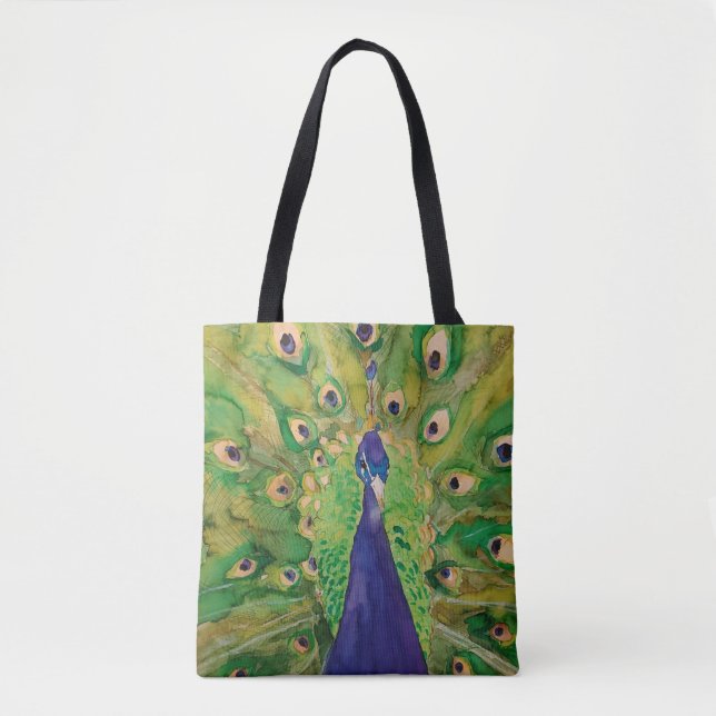 Peuple paon en sac fourre-tout (Devant)