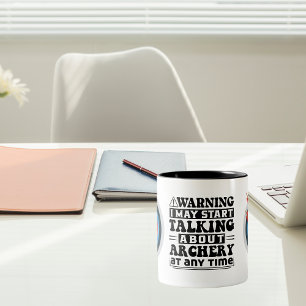 Peut Commencer À Parler De Tir À L'Arc Coffee Mug