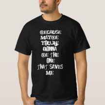 Peut-Être Que Les Paroles D'Oasis Mens T-Shirt