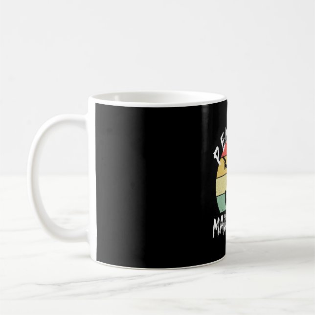 Pew Pew Madafakas Funny Cat Crazy Cat  Coffee Mug (Left)