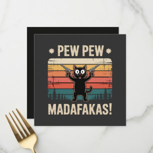 Pew Pew Madafakas Menu