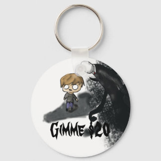 Pewdiepie Slenderman Keychain