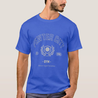 Pewter City Gym college boulder badge brock japane T-Shirt