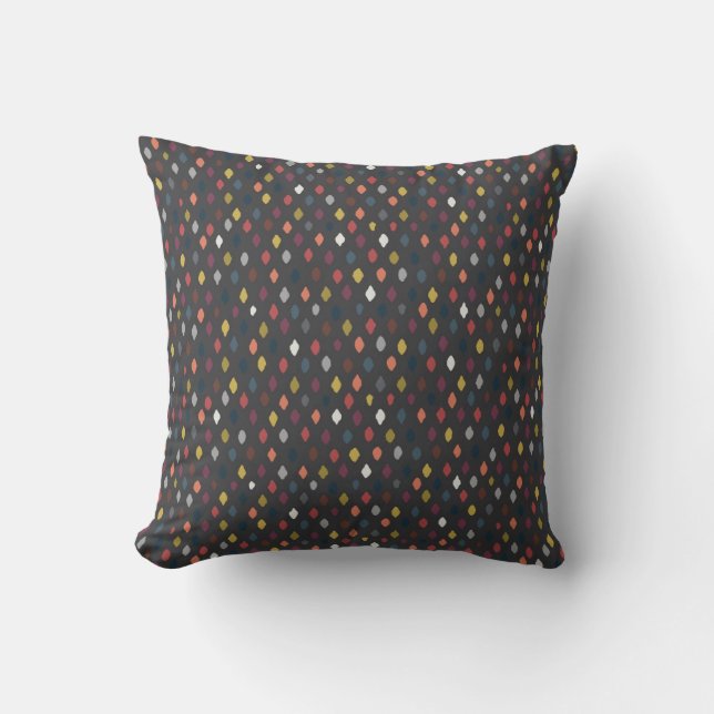 pewter seed throw pillow (Front)
