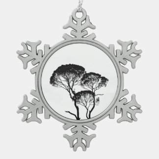Pewter Snowflake Ornament