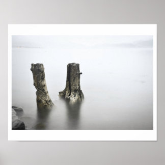 Pewter Water Poster