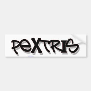 pextris bumper sticker