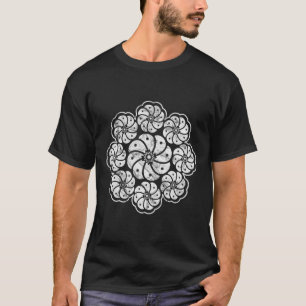 Peyote Cactus Symbol Mandala Lophophora Williamsii T-Shirt