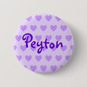 Peyton in Purple 2 Inch Round Button