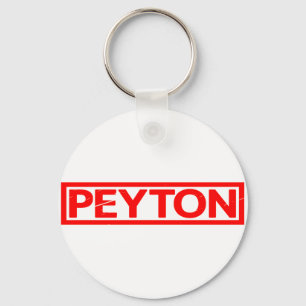 Peyton Stamp Keychain