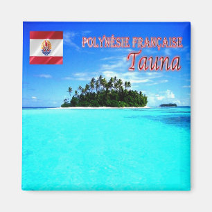 PF - French Polynesia - Tauna Magnet