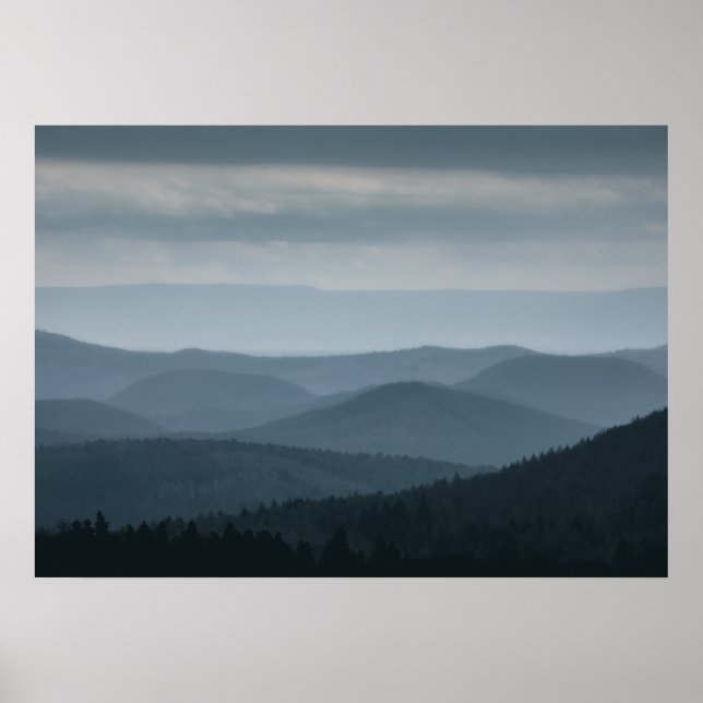 Pfälzerwald Germany Landscape Photo Poster (Front)