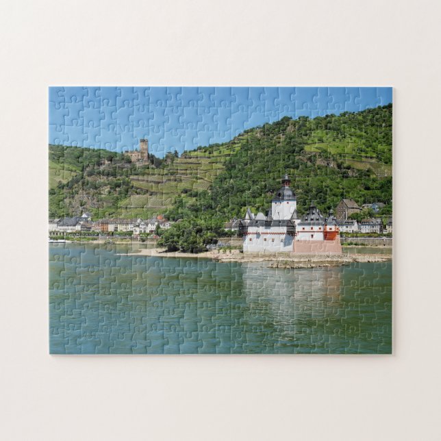 Pfalzgrafenstein Castle at Kaub Jigsaw Puzzle (Horizontal)
