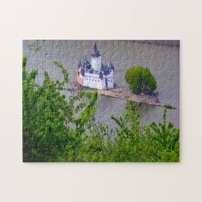 Pfalzgrafenstein Castle Germany. Jigsaw Puzzle (Horizontal)