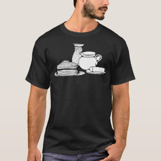 pfannkuch pancakes crepes breakfast bakery pirate T-Shirt