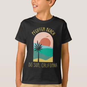 Pfeiffer Beach Big Sur California - Boho Vacation T-Shirt