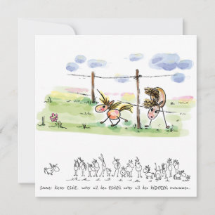 Pferdekarte – Grusskarte für Pferdeliebhaber Holiday Card