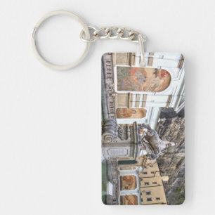 Pferdeschwemme Salzburg Austria Keychain