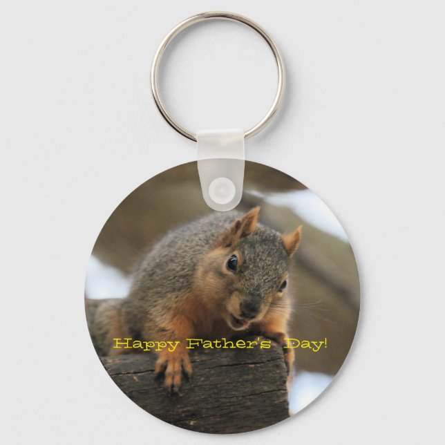 Pfft  Happy Father's  day    Keychain (Front)