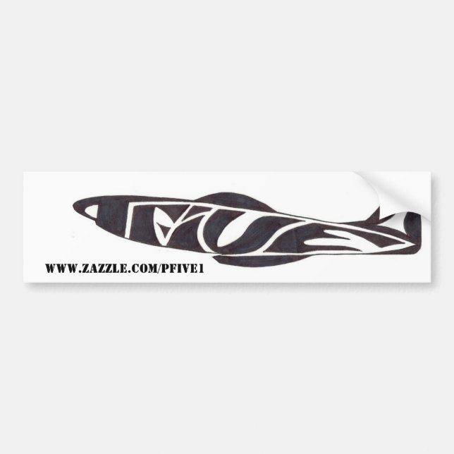 pfive1bumper sticker (Front)