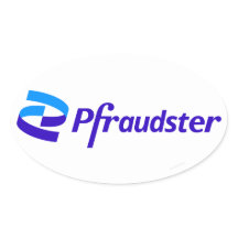 Pfraudster - Logo Pfizer Stickers Parodie
