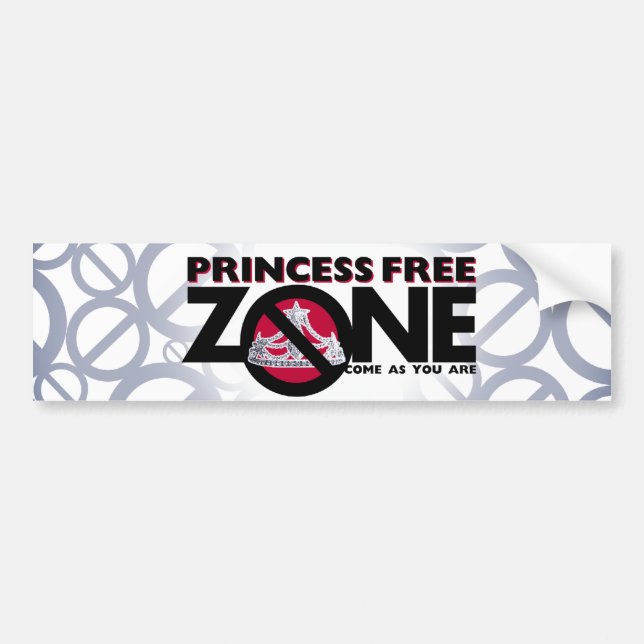 PFZ logo bumper sticker (Front)