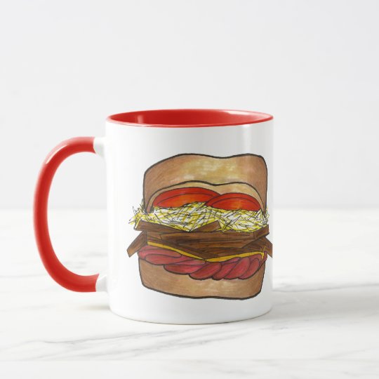 PGH Pittsburgh Pennsylvania Sandwich Foodie PA Mug