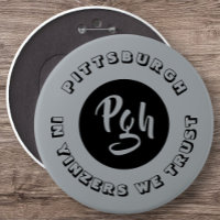 Pgh Yinzer Collectable Vintage Garment Snap Metal