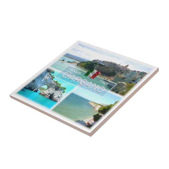 PGL012 GARGANO, VIESTE, Apulia, Italy, Tile (Side)