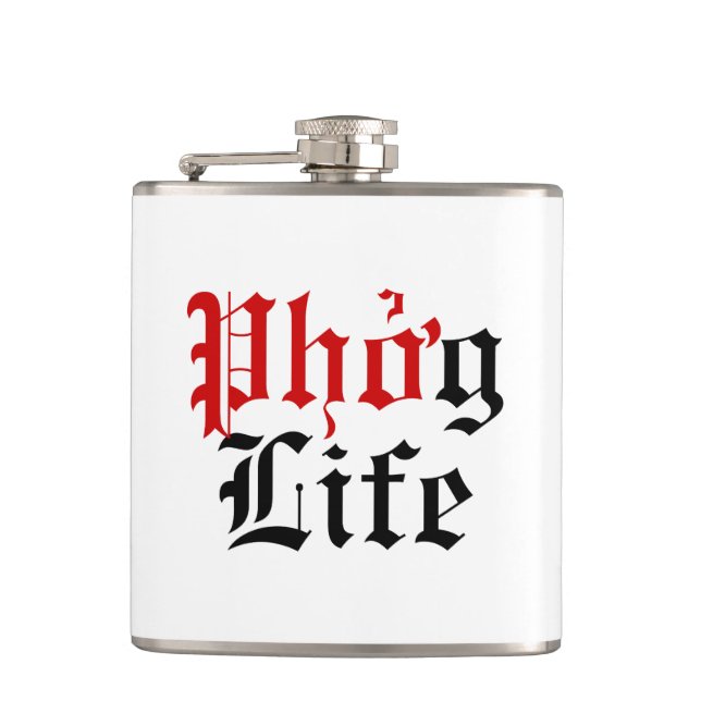 Phởg Life Hip Flask (Front)