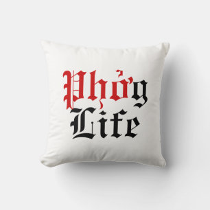 Phởg Life Throw Pillow