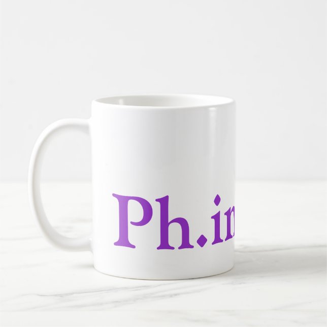 Ph.D. Tasse d'achèvement (Gauche)