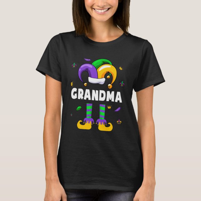 Ph Jester Hat Mardi Gras Family Matching Costume G T-Shirt (Front)