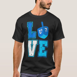 Ph Love Hanukkah Dreidel Happy Chanukkah Costume J T-Shirt