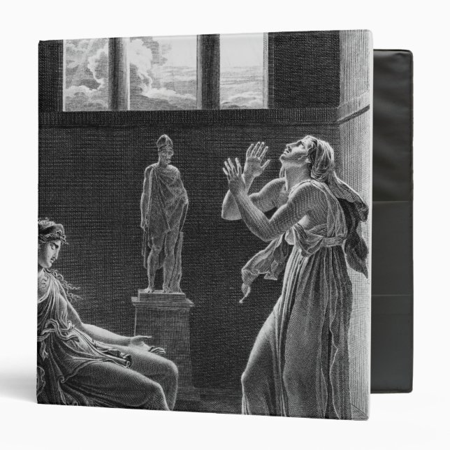 Phaedra and Oenone, illustration from Act I Binder (Front/Inside)