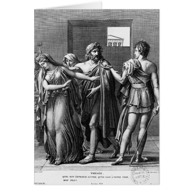 Phaedra, Theseus and Hippolytus (Front)