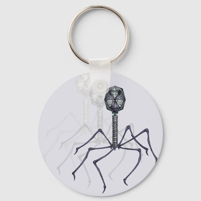 Phage Keychain (Front)