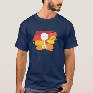 Phage Logo T-Shirt (Multi-Colour; Red/Orange)